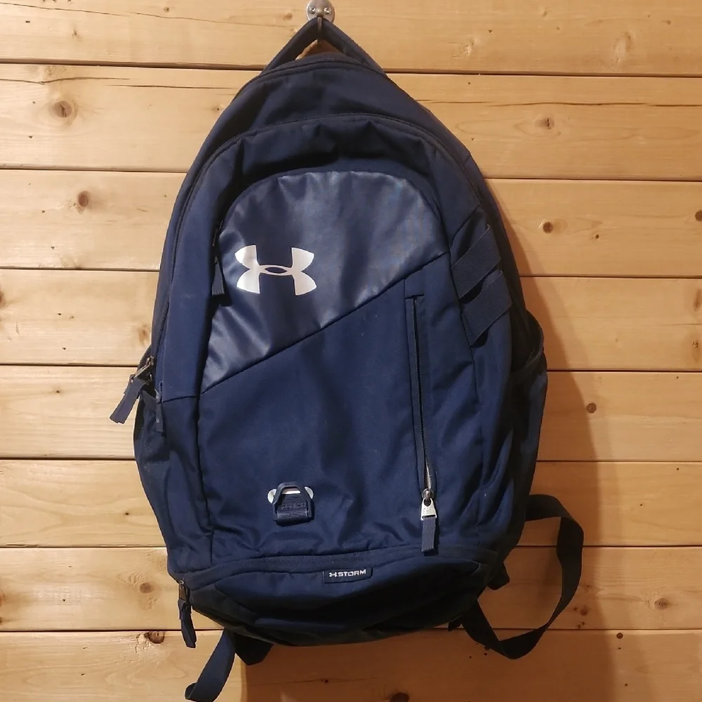 Under Armour Storm Hustle 4.0 Backpack Navy Blue